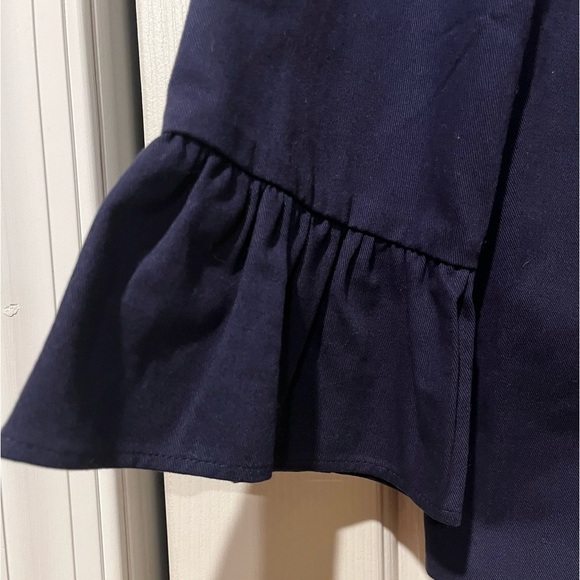 Draper James navy peplum sleeve short coat XS NWT - Picture 6 of 8